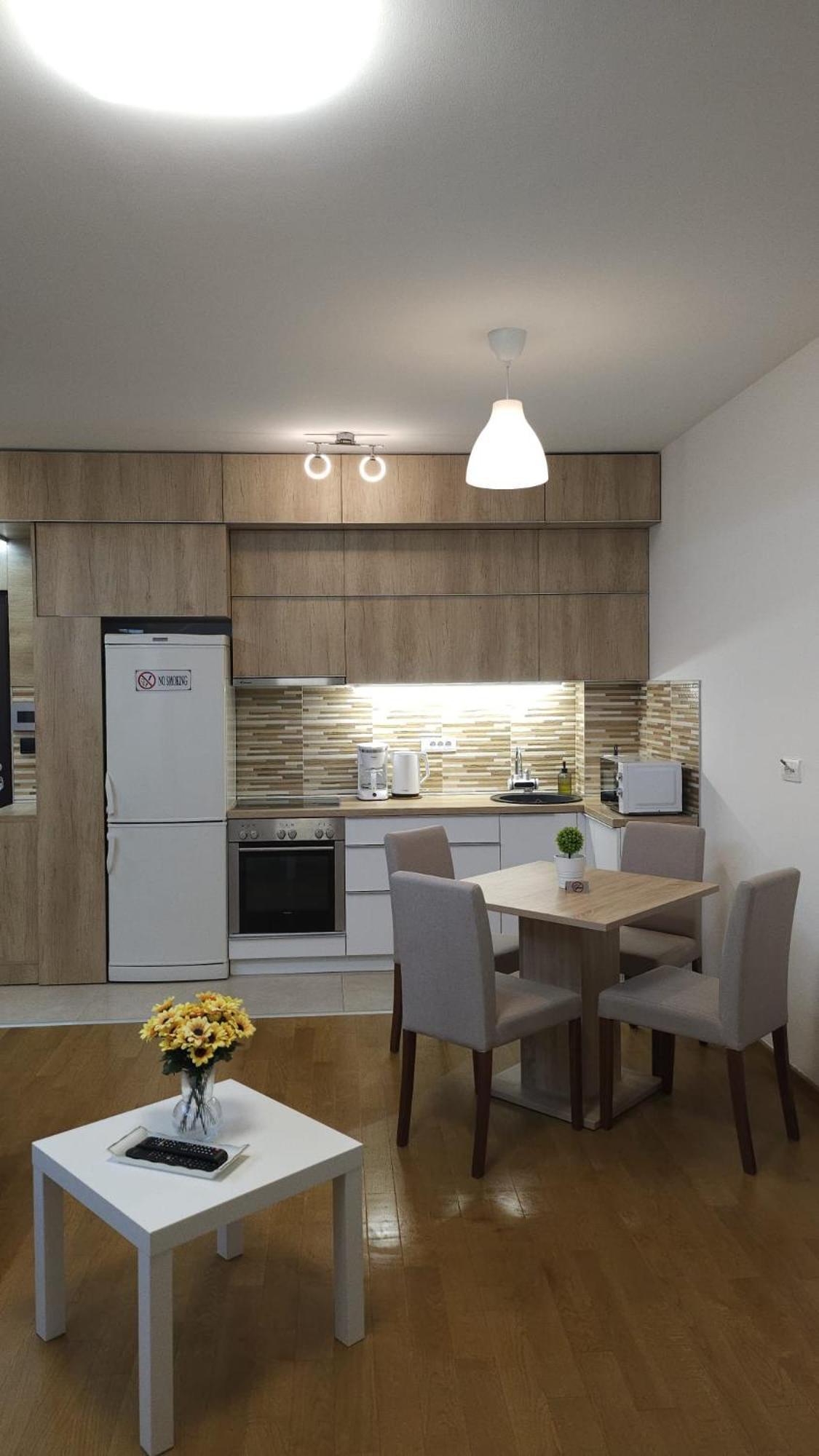 Ferienwohnung Porodicno-Poslovni Udoban Stan Belgrad Exterior foto